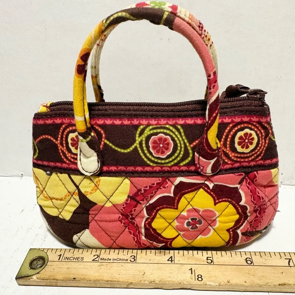 Vera Bradley mini top handle bag in the 